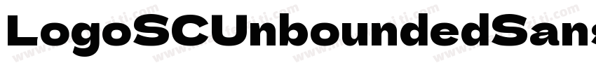 LogoSCUnboundedSans Reqular字体转换